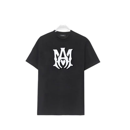 Amiri Black T-Shirt Without Collar
