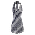 Spring Summer Sleeveless Backless Hip Women Sexy Halter Slim Dress