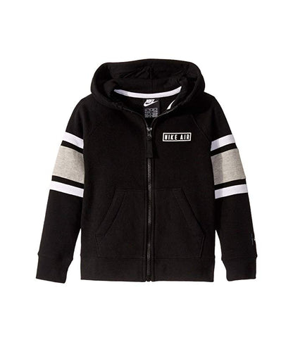 Nike Air Boys Hoodie Sweatshirt Sportswear Full Zip Jacket, 4XS