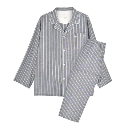 Double Layer Gauze Cotton Pajama Set
