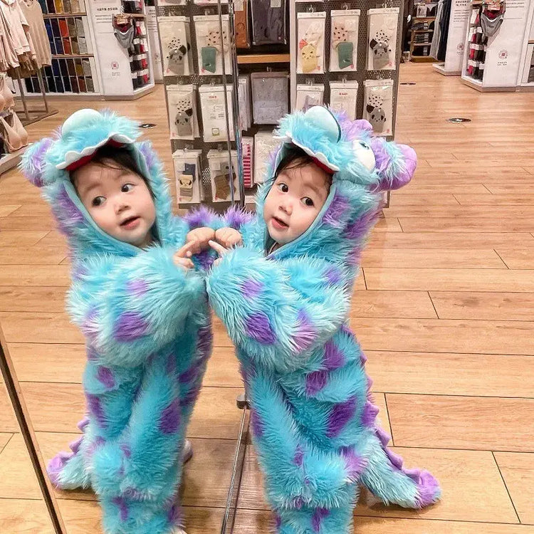 Cute Animal Baby Jumpsuit With Hooded Zipper SHOPEZRA L.L.C.