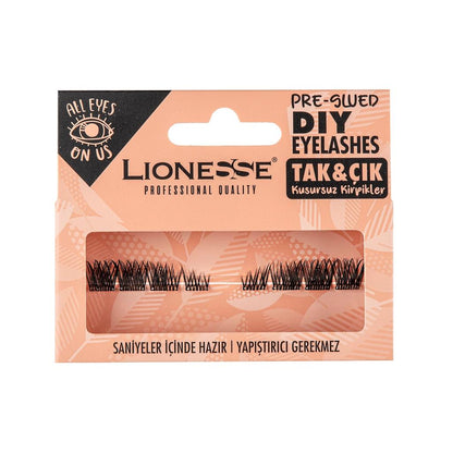 Lionesse NE-801 Wear &amp; Go False Eyelashes for Natural Volume 1 Pair