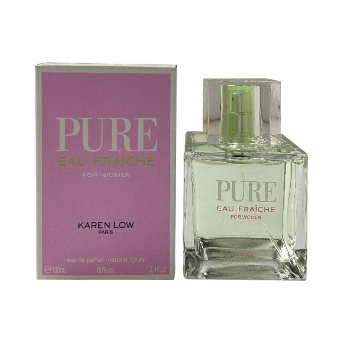 Pure Eau Fraiche by Karen Low EDP Spray for Women 3.4 oz