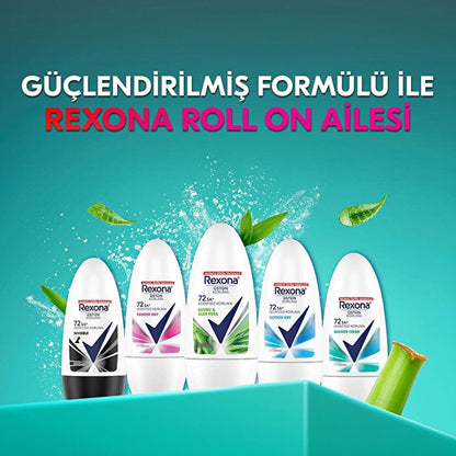 Rexona Bamboo &amp; Aloe Vera Roll On Deodorant 50ml - 72 Hour Protection | Women&
