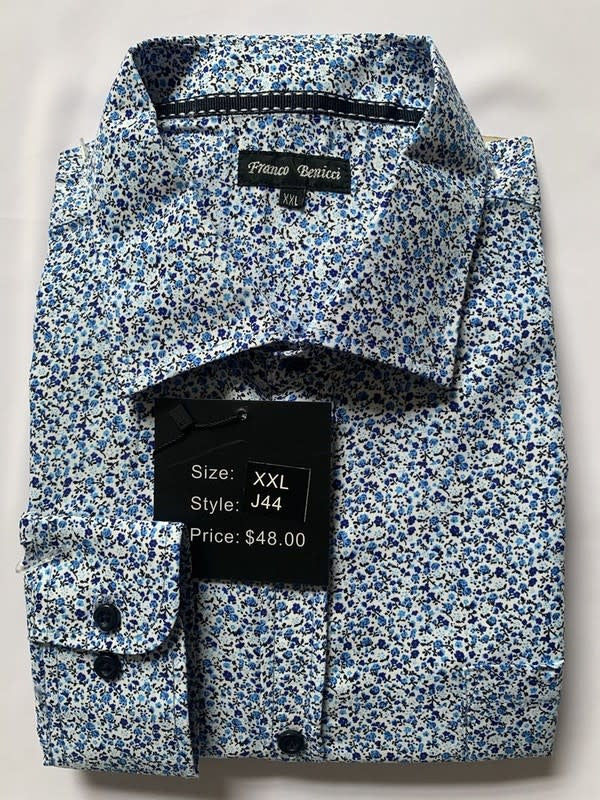 Blue Floral Men&