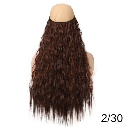 Hair strands, wigs, high-temperature silk curls