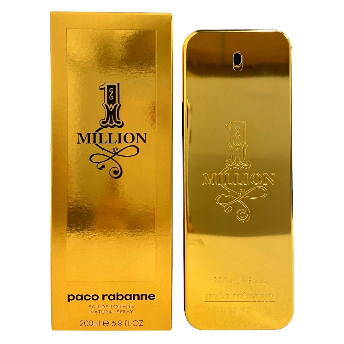 Paco Rabanne 1 Million for Men EDT Spray 6.8 oz / 200ml Authentic Cologne