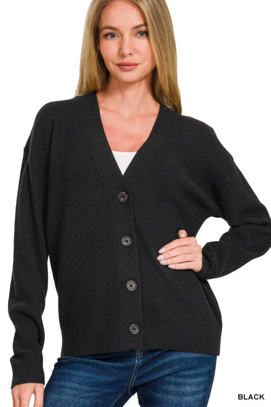 Viscose Sweater Cardigan: 6 Colors