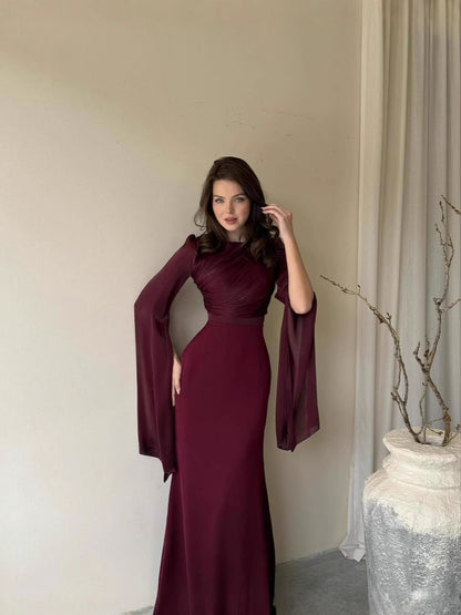 Womens Bat Sleeve Dress