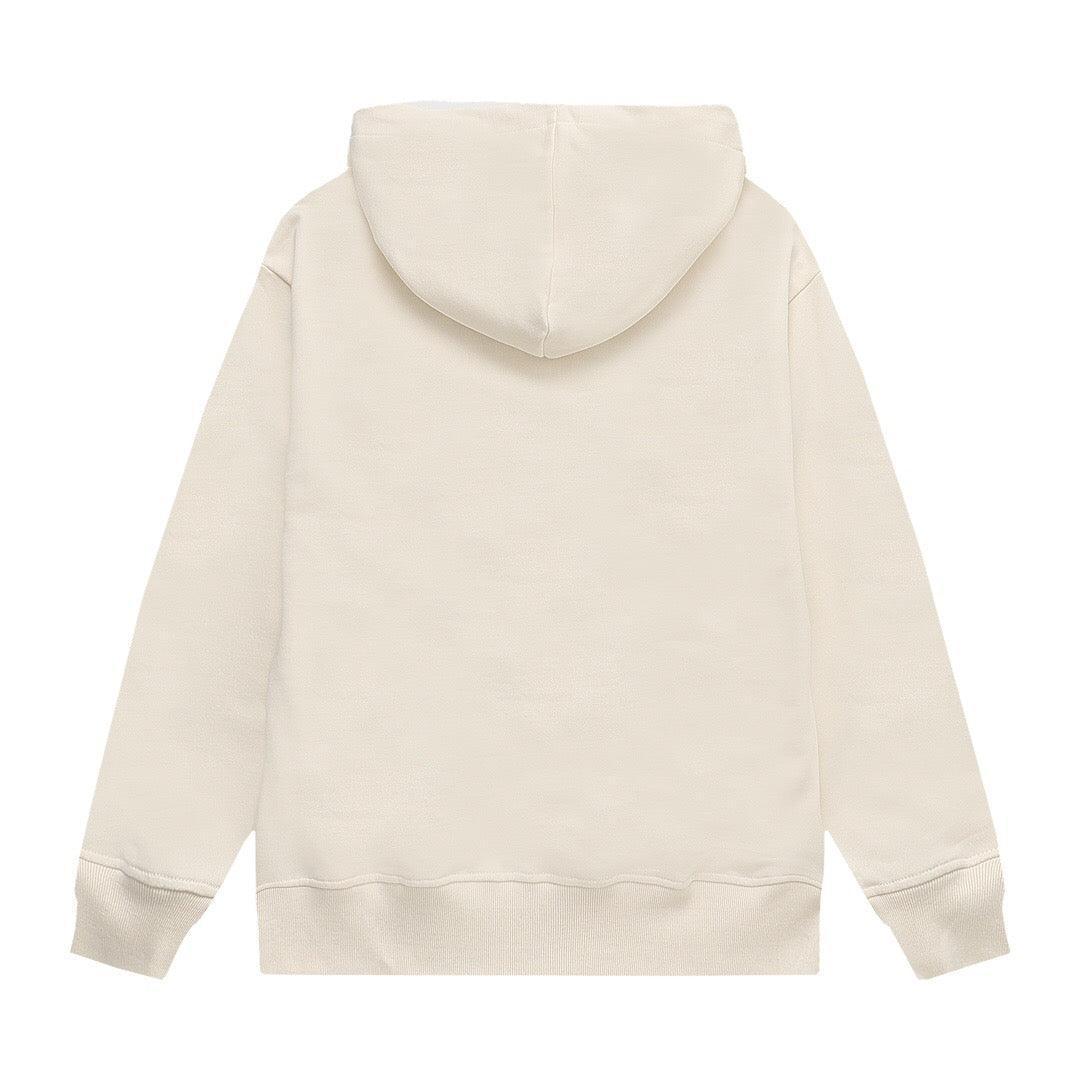 Loewe Relaxed fit hoodie in cotton Beige