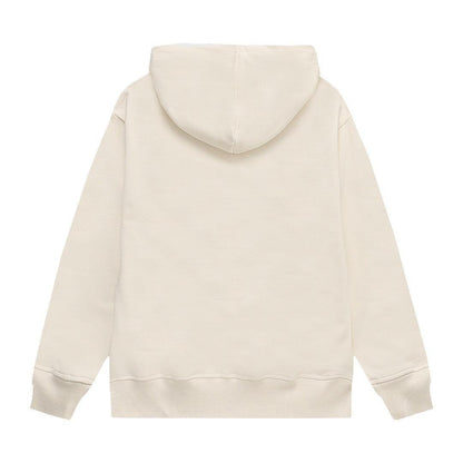Loewe Relaxed fit hoodie in cotton Beige