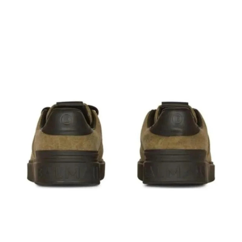 BALMAIN Logo-print B-Court Sneakers