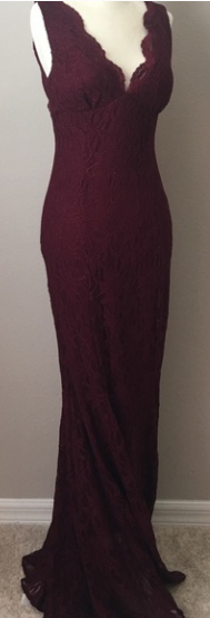 Morgan &amp; Company Womens Sleeveless Full-Length Formal Dress, Size 7/8