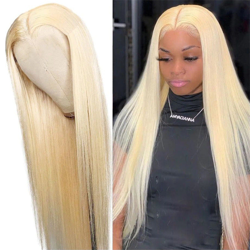 Medium Part Long Straight Synthetic Hair Wigs