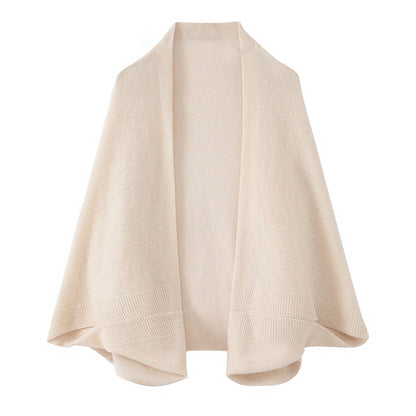 Wool plain-width shawl scarf