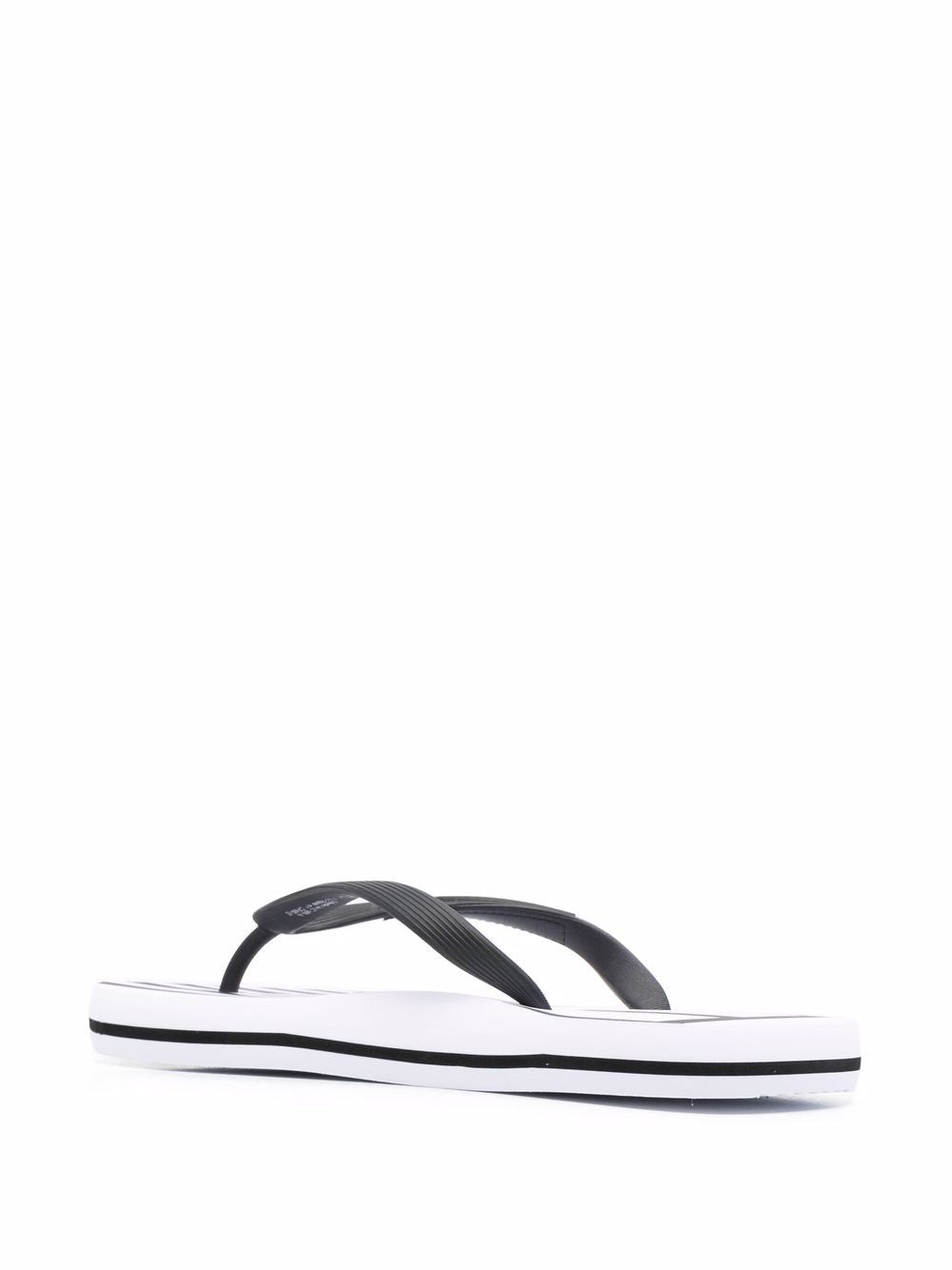Ea7 Logo Flip Flops