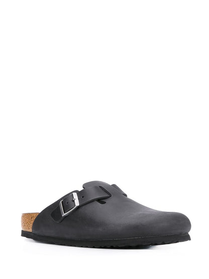 Birkenstock Boston Oiled Leather Slippers