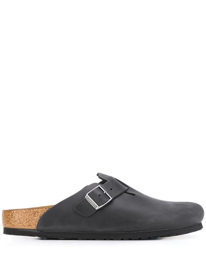 Birkenstock Boston Oiled Leather Slippers