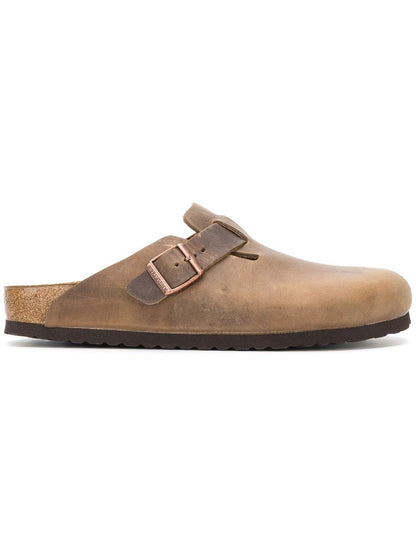 Birkenstock Boston Oiled Leather Slippers