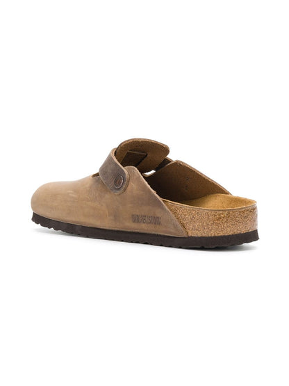 Birkenstock Boston Oiled Leather Slippers