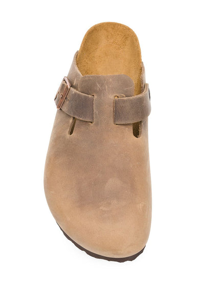 Birkenstock Boston Oiled Leather Slippers