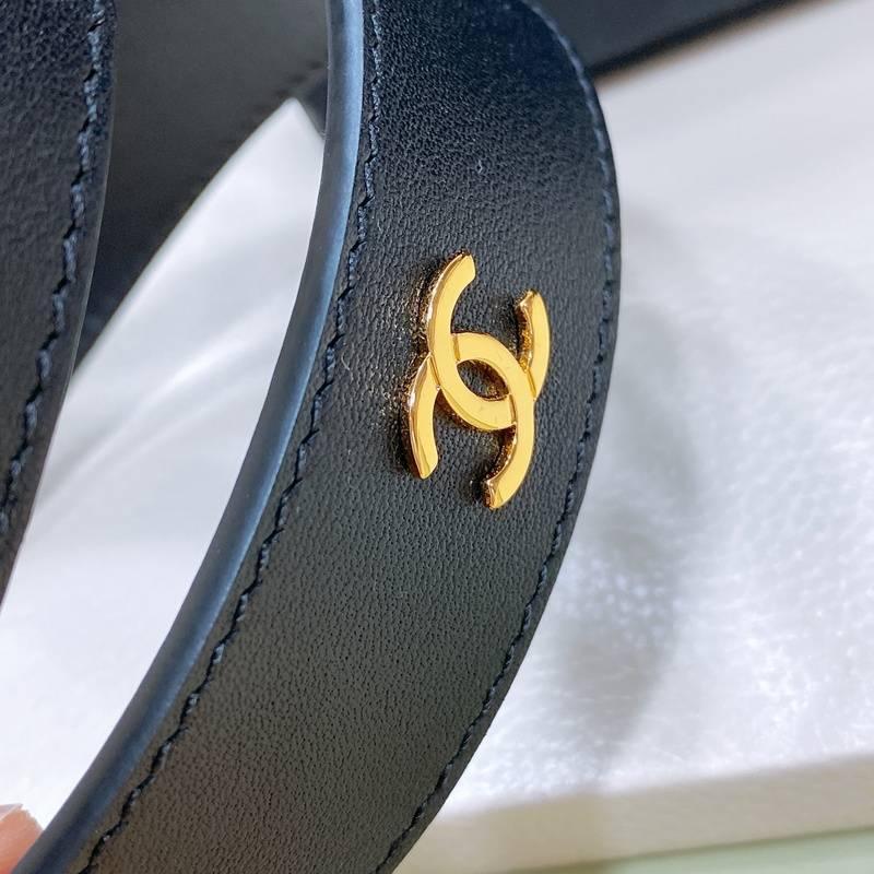 Chanel Women Logo Banding Belt &