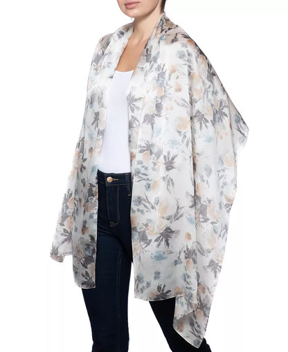 Inc International Concepts Floral Reflections Wrap, One Size
