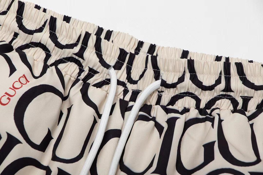 Maxi Gucci Print Fabric Short &