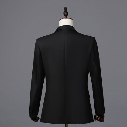 Mens Performance Suit with Bowtie
