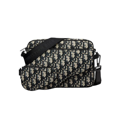 Dior Saddle Triple Pouch Black Dior Oblique Jacquard