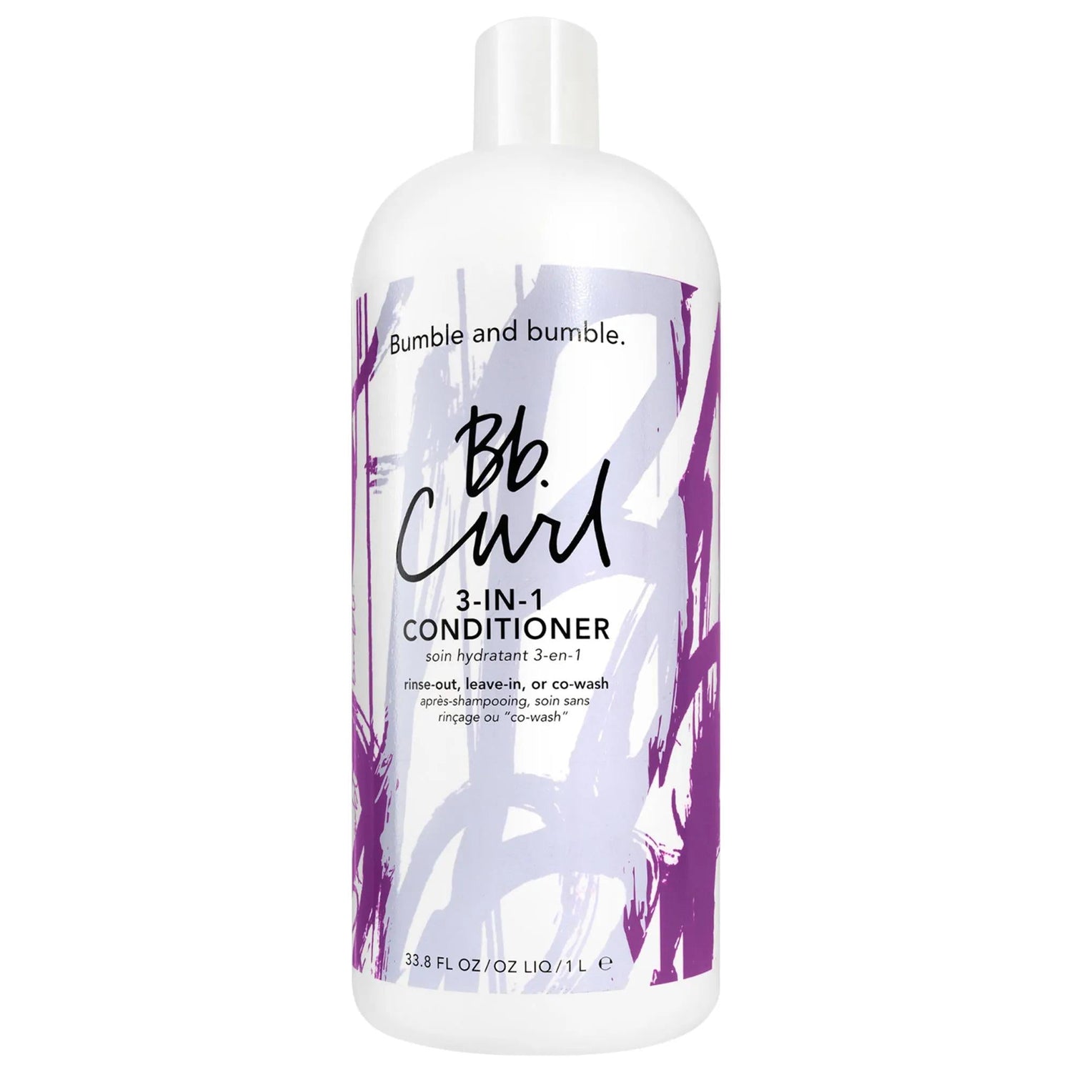 Curl 3-in-1 Moisturizing Conditioner for Curly Hair - Vegan, Sulfate-Free, Moisturizes &amp; Detangles