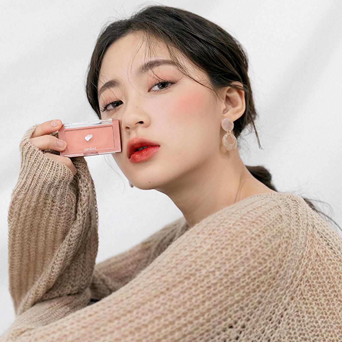 rom&amp;nd Better Than Cheek Blush S01 Mango Chip - Long-Lasting Korean Beauty Blush for Natural Makeup Look