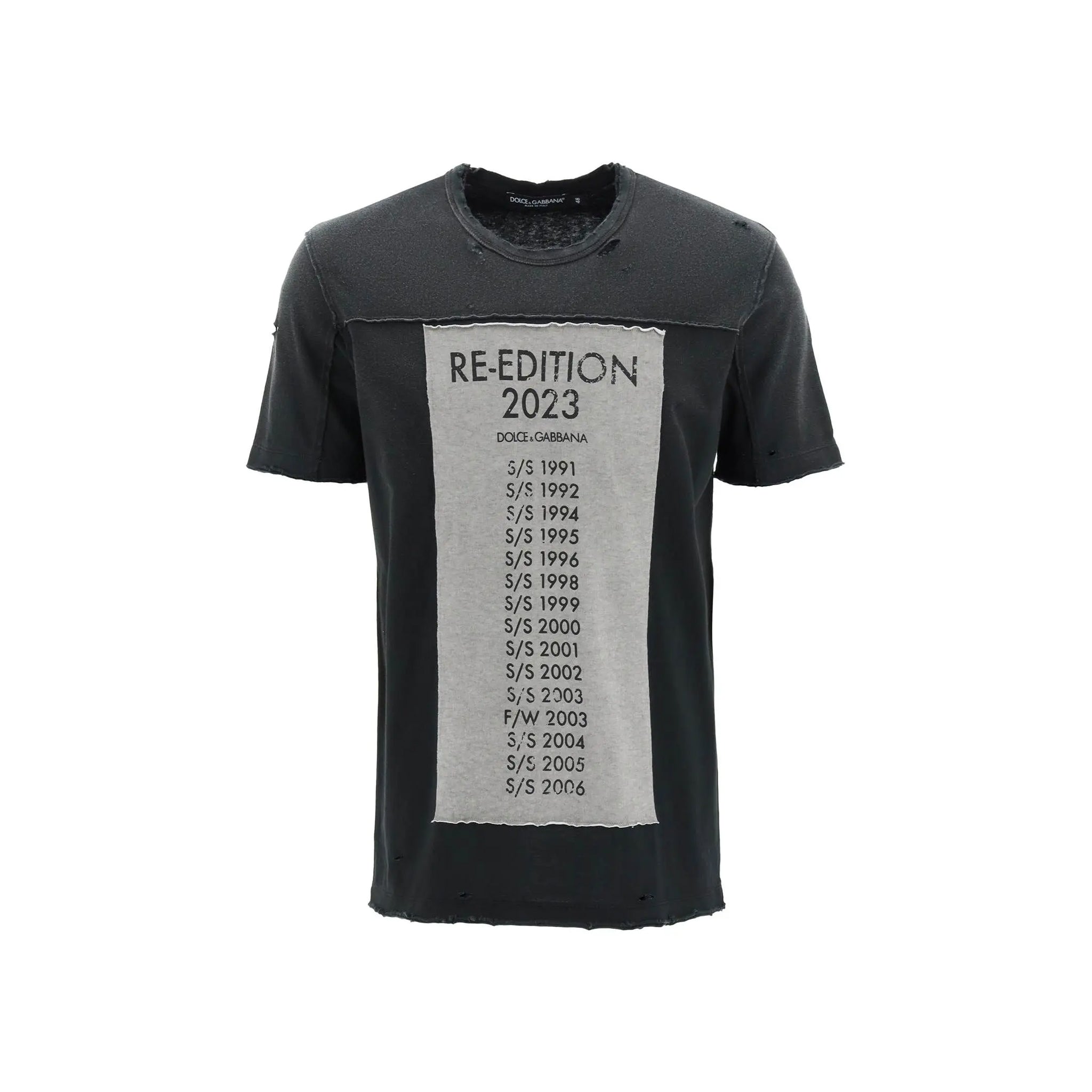 Dolce &amp; Gabbana Printed Cotton T Shirt
