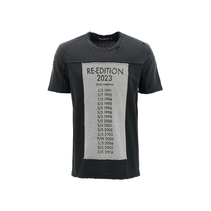Dolce &amp; Gabbana Printed Cotton T Shirt