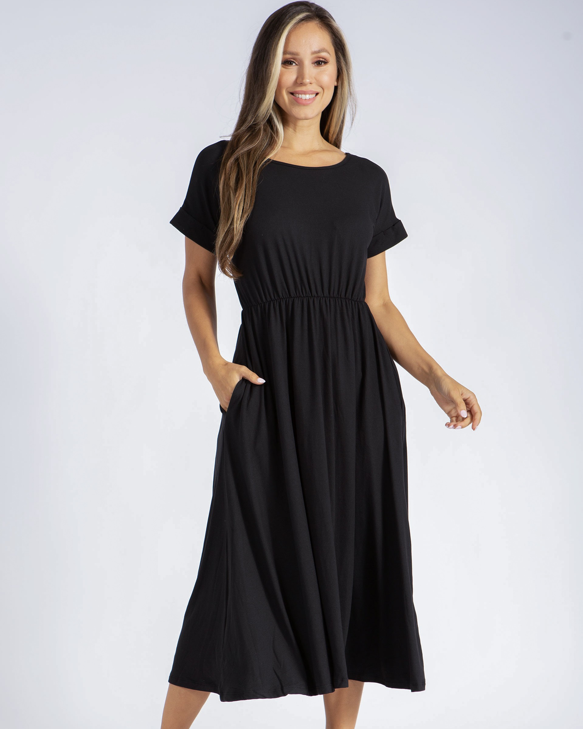 Backless Knot Straps Dress