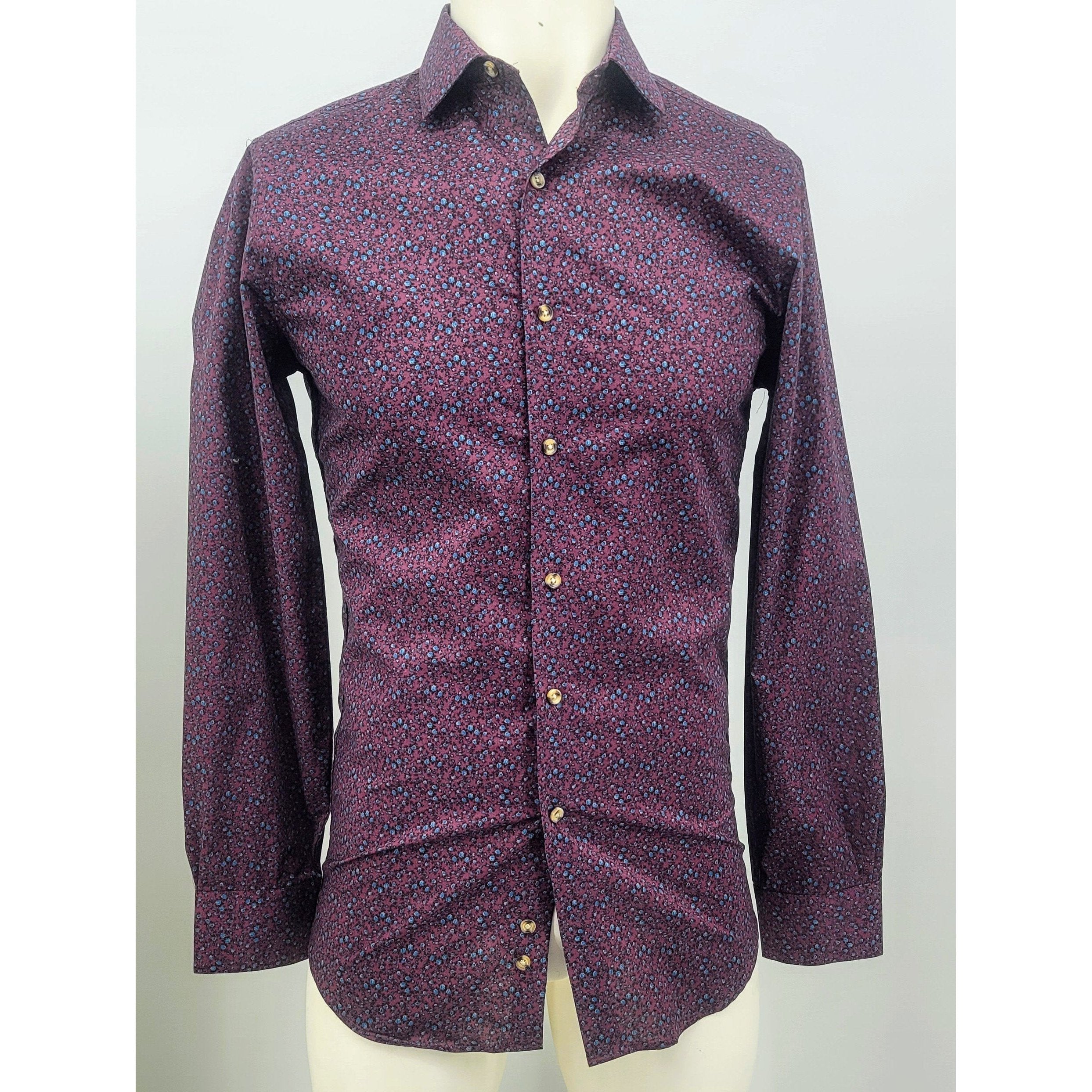 Bar III Mens Slim-Fit Stretch Dress Shirt