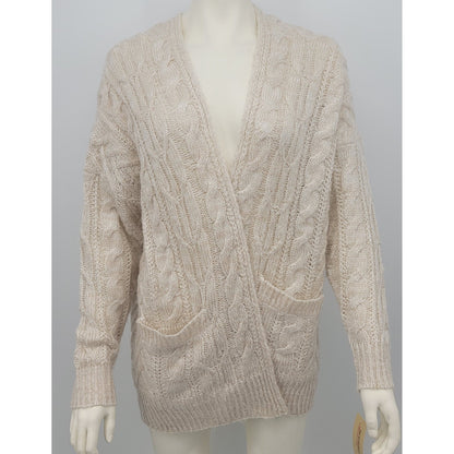 American Rag Cardigan Sweater Chevron Crochet Pattern, Size Small