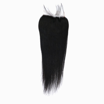 StariaHair 14-20 Inch Transparent Lace Closure Straight 4"x4" 