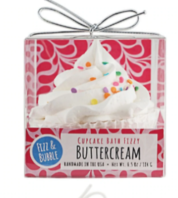 Fizz &amp; Bubble Bubble Bath Cupcake, Buttercream