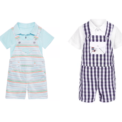 First Impressions Baby Boys 2-Pc. Polo Shirt &amp; Short Set