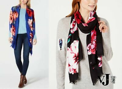 INC International Concepts Floral Bouquet Super-Soft Scarf &amp; Wrap