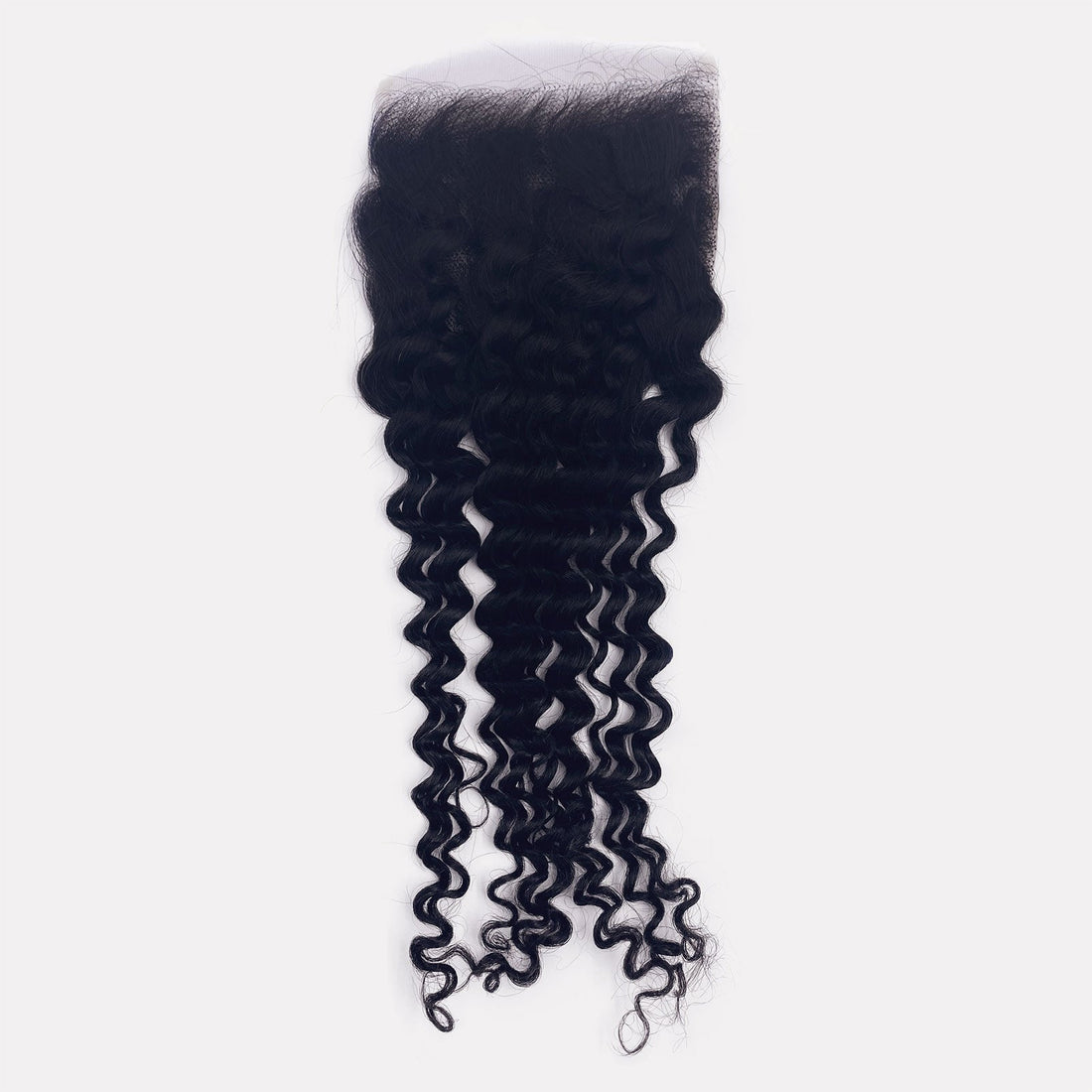 StariaHair 12-20 Inch 4"x4" Deep Curly Transparent Lace Closure 