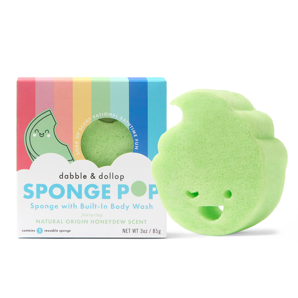 Honeydew Sponge Pop™ Kids Buffer | Dabble &amp; Dollop