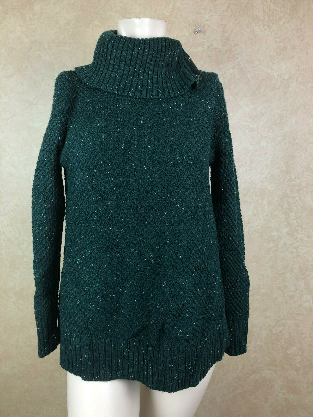 Style &amp; Co Petite Envelope-Neck Tweed Sweater