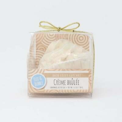 Fizz &amp; Bubble Creme Brulee Bath Bomb 6.5oz/184g New With Box