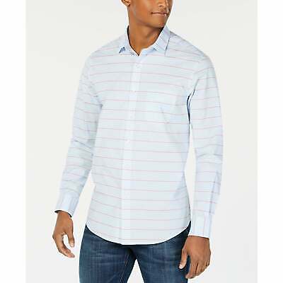 Club Room Mens Horizontal Stripe Shirt