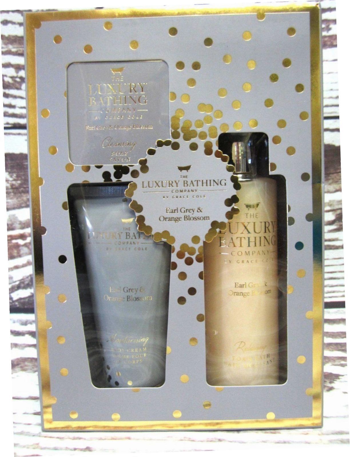 Grace Cole Earl Grey &amp; Orange Blossom Set, Eternal Elegance