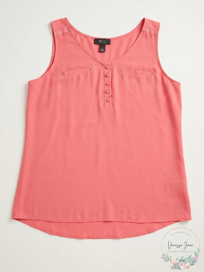 Bcx Juniors V-Neck Sleeveless Top