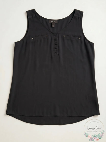 Bcx Juniors V-Neck Sleeveless Top