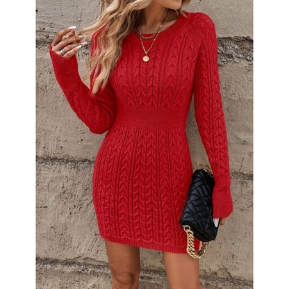 Twist Knit Dress